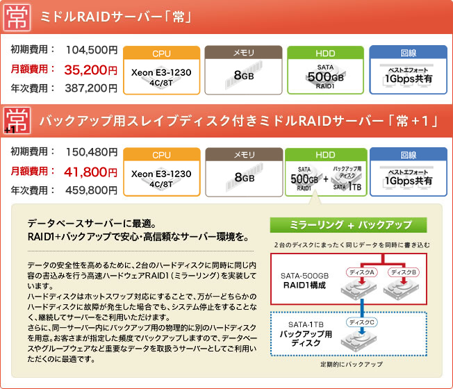 RAIDサーバー